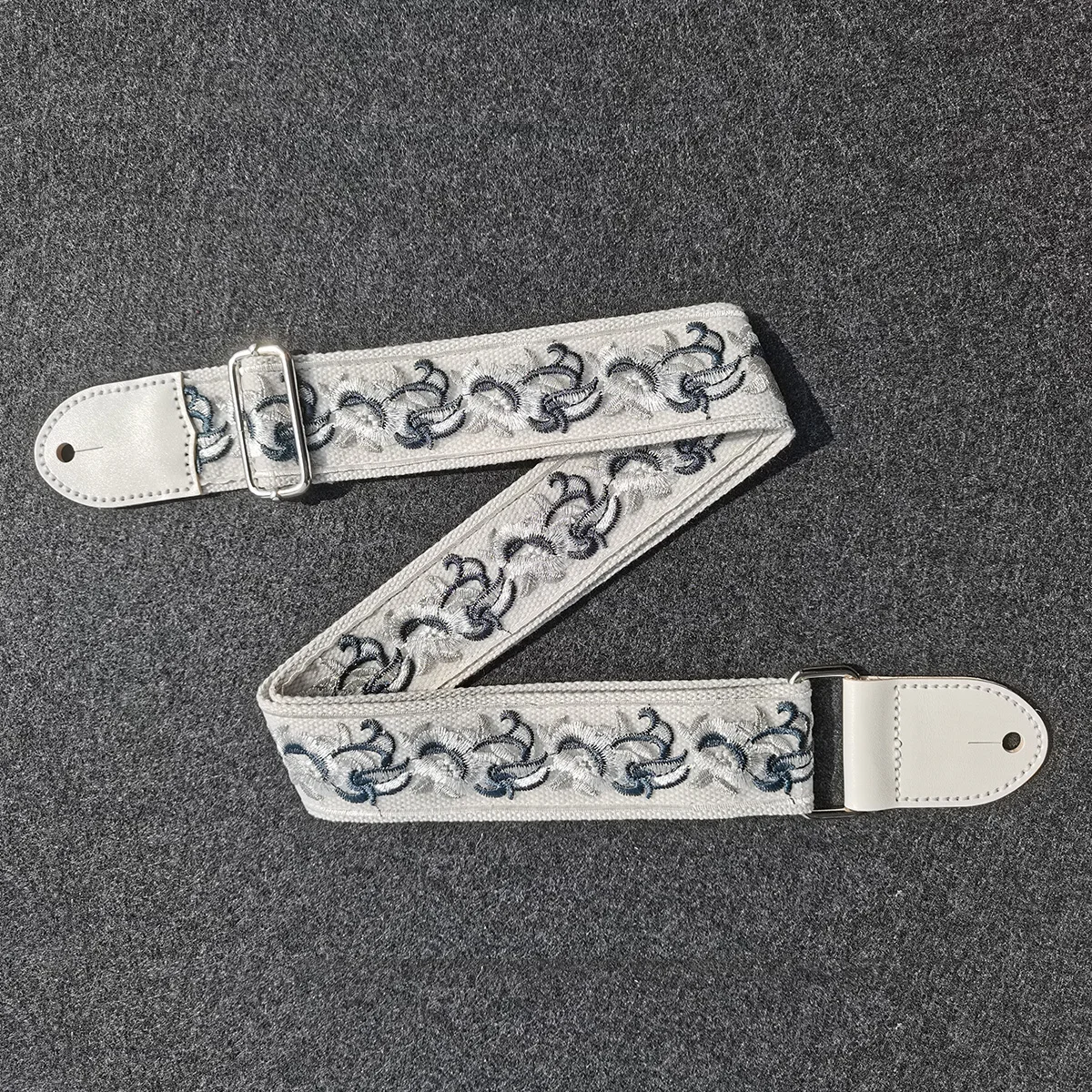 guitar strap embroidered embroidered personalized universal couple electric guitar bass strap imported first layer cowhide