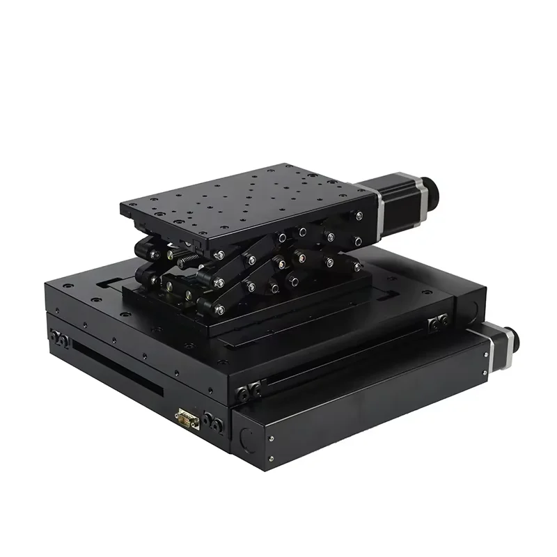 

Motorized XYZ Three-Dimensional Combined Stage, XY Double Axis Sliding Stage Z-Axis Lifting Stage