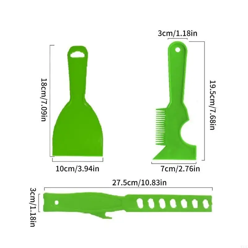 Il raschietto per spatola plastica WXTC include detergente per il rullo pennello con pattuglia per lama stuzzica e
