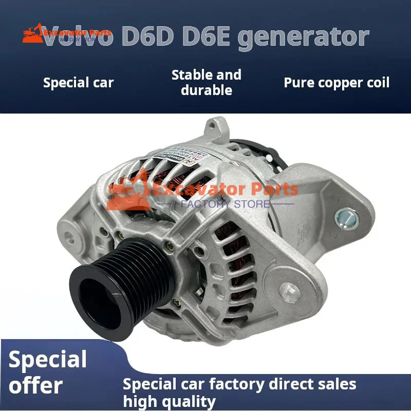 For Vo-lvo ec EC200 210 240 250 290B D6D D6E Engine Generator Excavator Parts