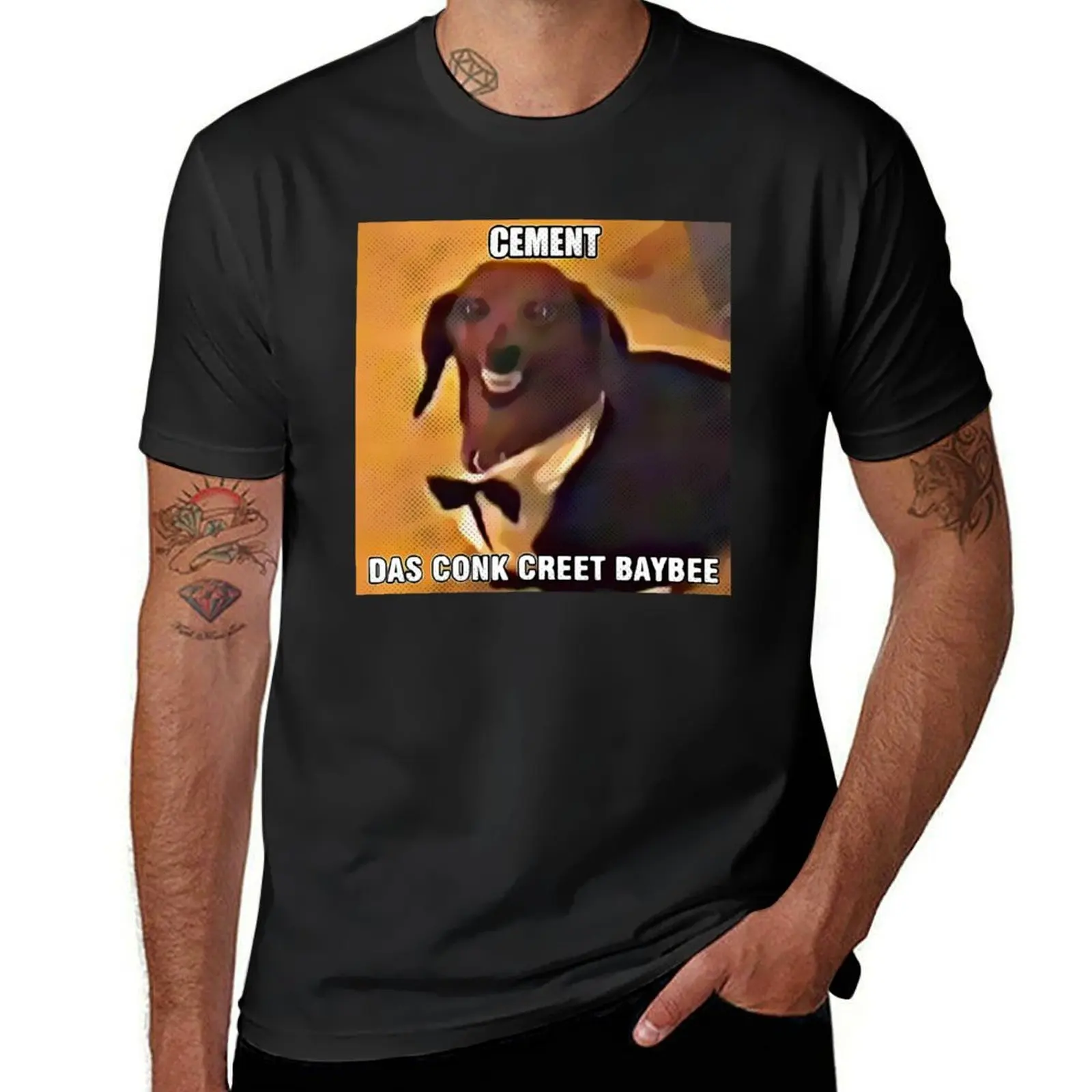 

Dachsund Meme Cement das Conk Creet Baybee T-Shirt cute tops hippie clothes mens graphic t-shirts pack