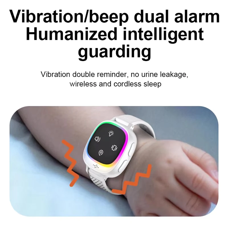 

Lenovo Wireless Bedwetting Alarm Reusable High Sensitivity Urine Sensor With Long Battery Life Anti-loss Device For Kids Safety