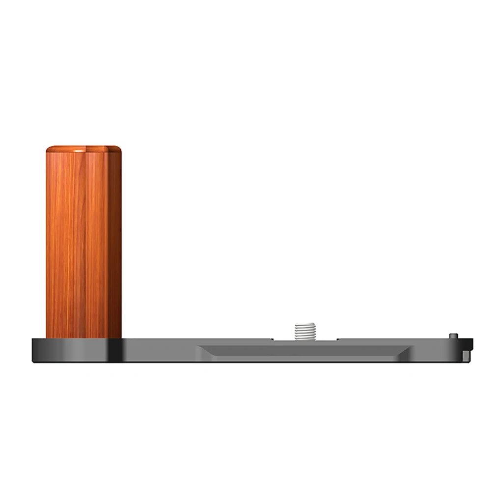 حامل قوس لوحة L سريع التحرير ، مقبض خشبي ، قبضة يد لكاميرا باناسونيك لوميكس S9 ، حامل ثلاثي أركا سويسري ورأس الكرة