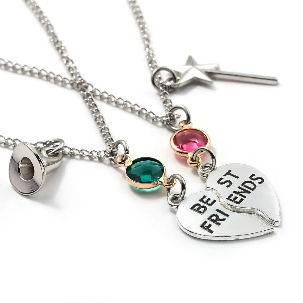 Movie Wicked Friendship Bracelets Cosplay Matching Strap Necklace Costume Props Women Disguise Halloween Green Pink Handband
