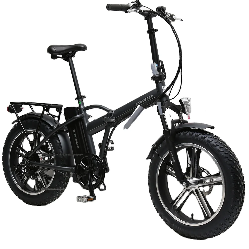 20-Inch Popular Tire Fat Folding Electric Bike Electric Fat Bike Kit