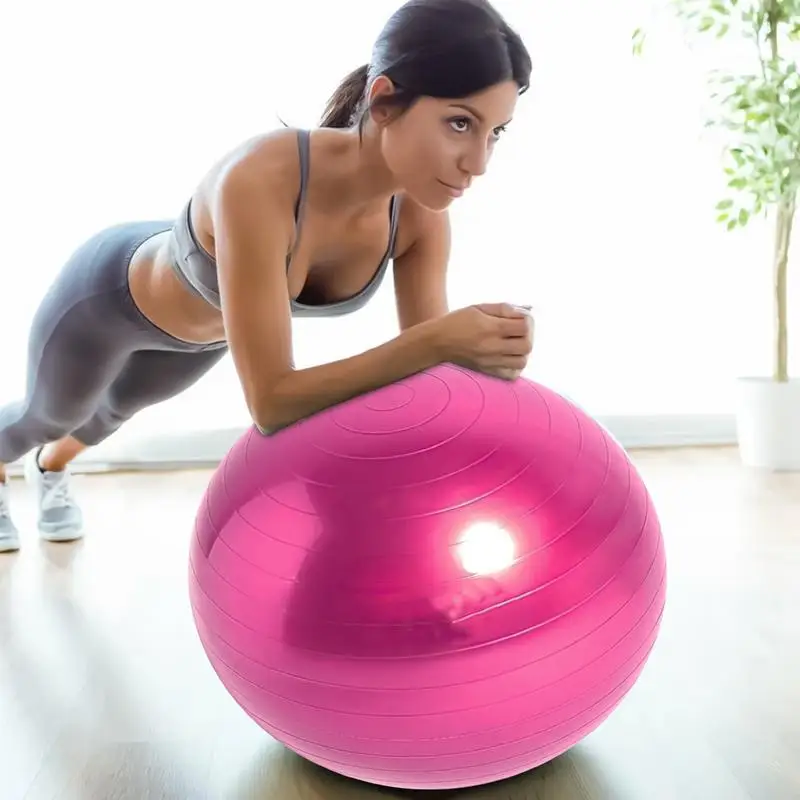 

Pilates Ball Fitness Ball With Pump Anti-Burst Fitness Equipment For Core Stability Training Balance Stretching Pilates Birthing