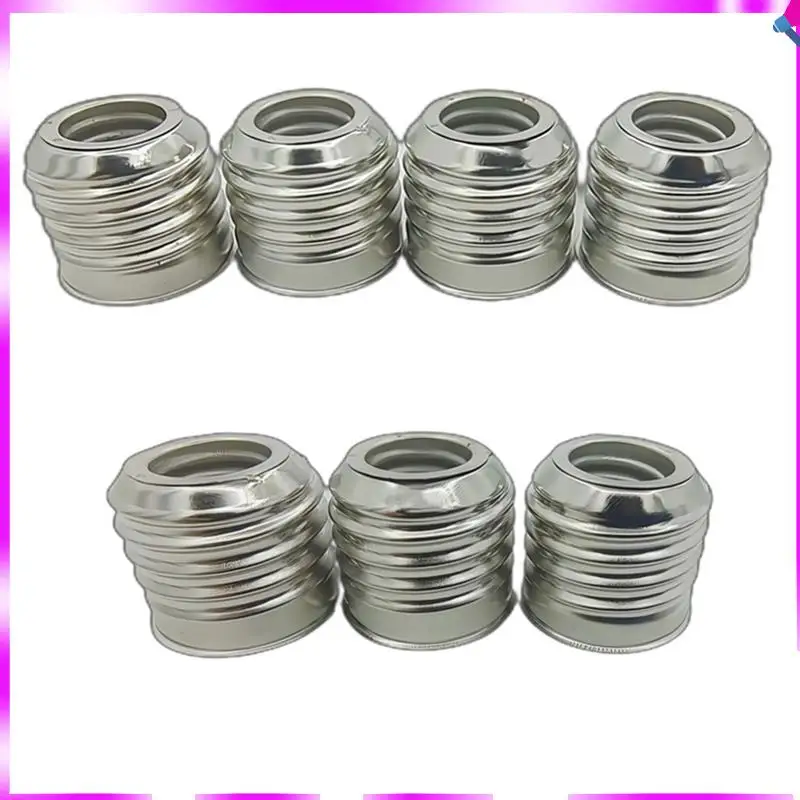 N96R 20X E27 To E14 Lamp Holder Converter Fireproof Socket Base Converters Light Bulb Adapter Conversion Lighting Accessories