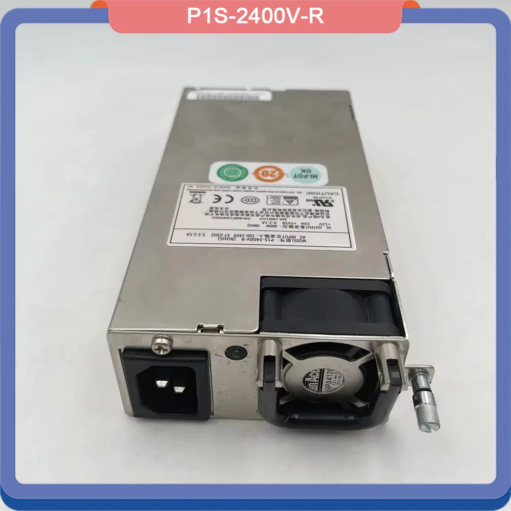 P1S-2400V-R For Zippy Firewall Power Module High-efficiency Power Supply 400W MAX