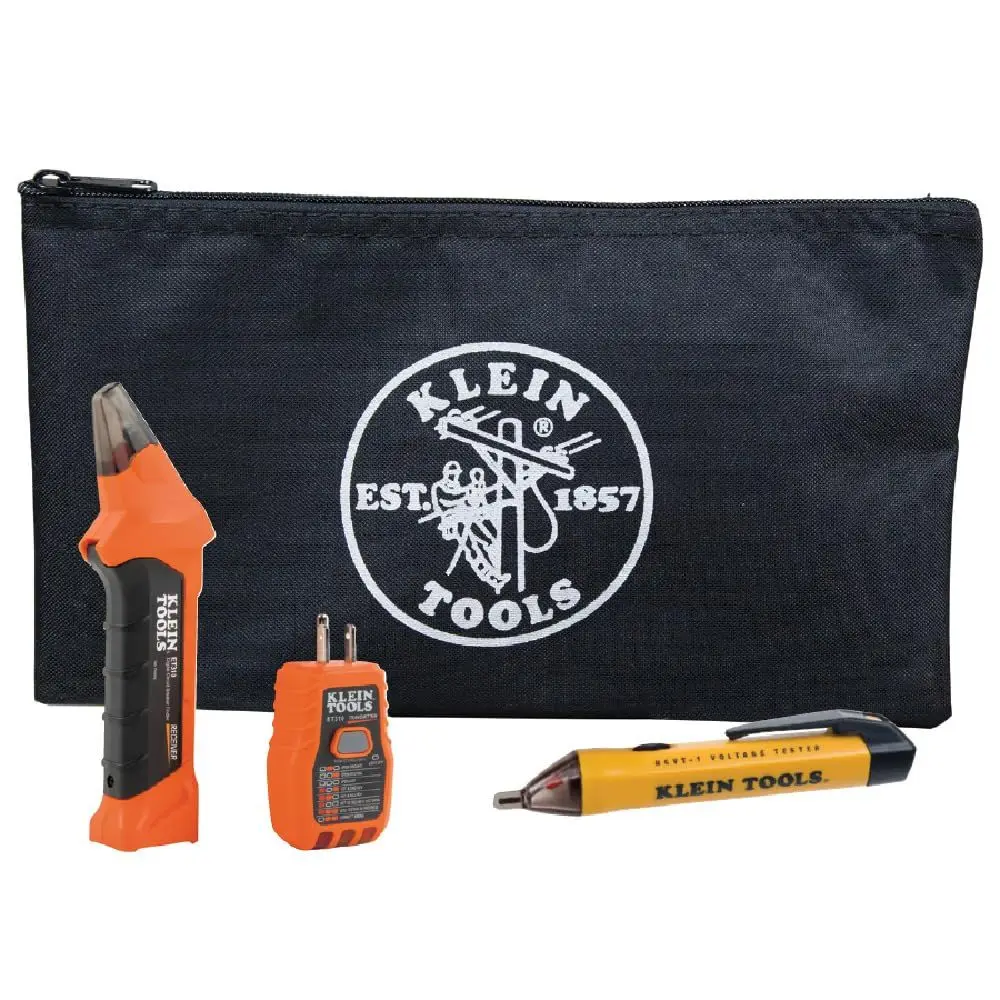 

3-Piece AC Circuit Breaker Kit: Digital Indicator, Non-Contact Tester, Storage Bag
