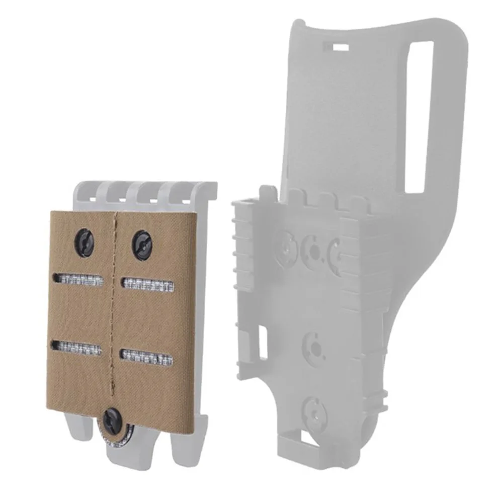 ​Tactical QLS Molle Adapter Accessories Quick Insert Mounting Laser-Cut Mounting Space for CS Hunting Shooting