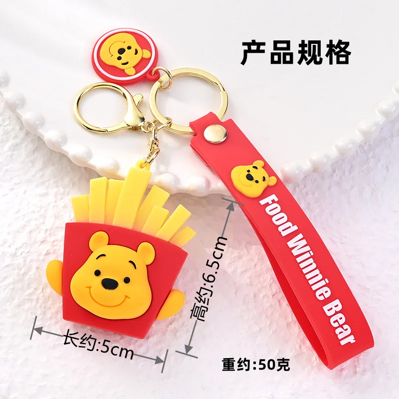 Disney cartoon Winnie bear   Key Chain Key chain cute doll car key chain pendant gift