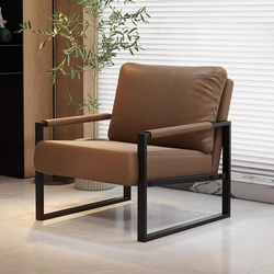 Nordic Enkele Fauteuil Italiaans Licht Luxe Klein Huis Woonkamer Vrije tijd Zakelijk Onderhandelen Receptie Luie Fauteuil