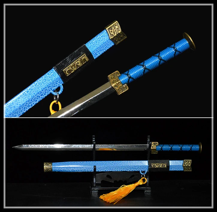 

1/6 Ancient Weapons Dragon Subduing Sword Han Sword Model Toy Fit 12 Inch Action Figure Soldier In Stock Collection