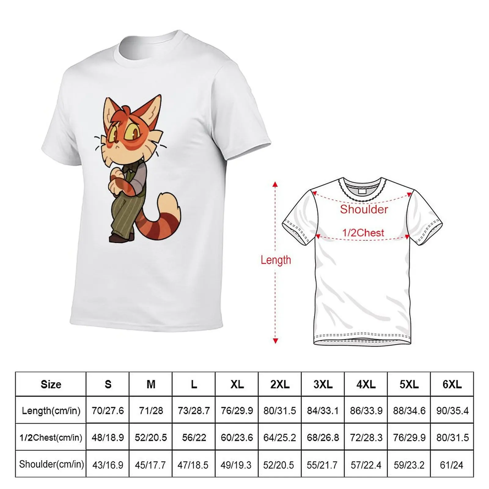 Lackadaisy Freckle T-Shirt Big and Tall Basic Tee Shirt