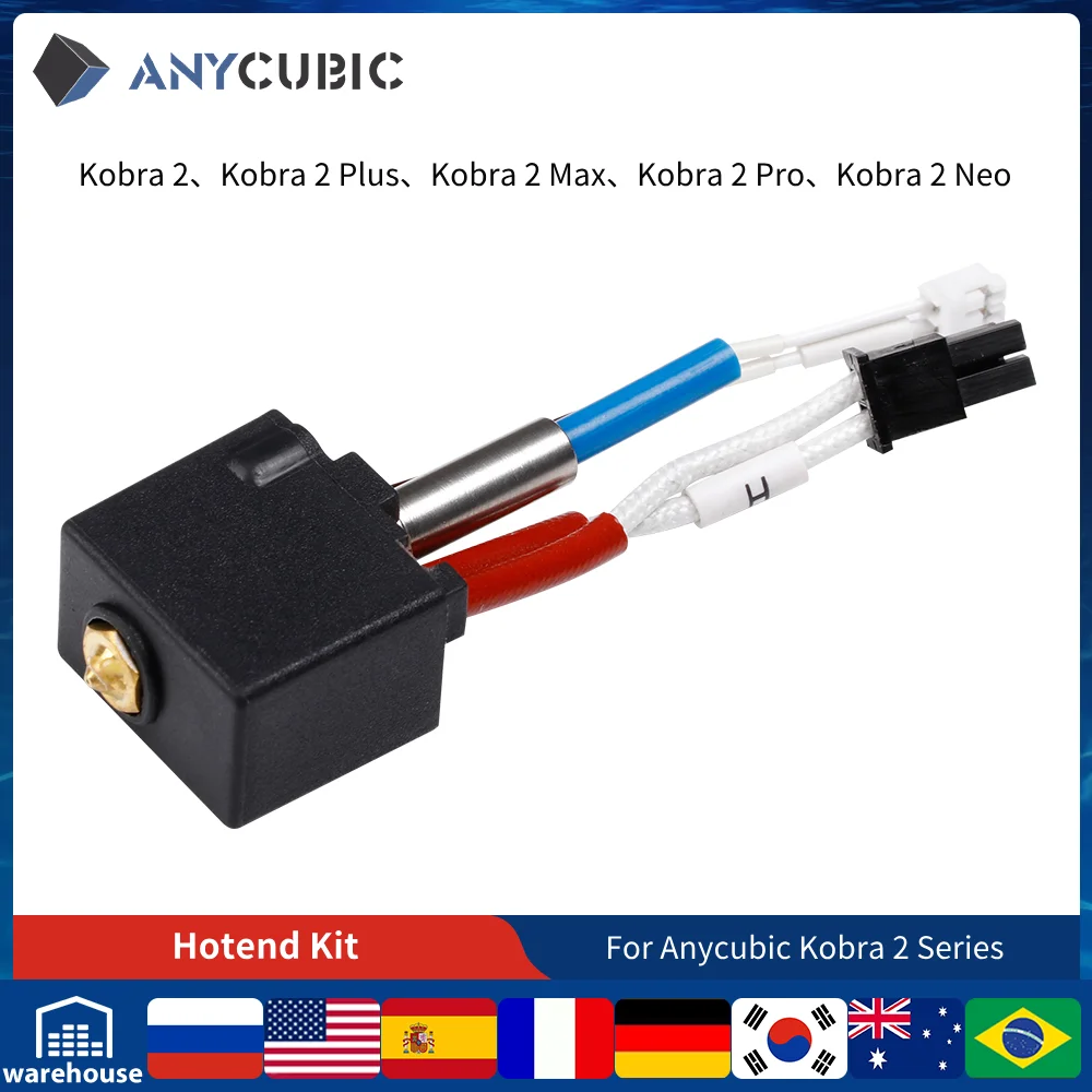

Оригинальный комплект Hotend ANYCUBIC Kobra 2 Kobra 2 Neo Pro Plus Max для 3D-принтера