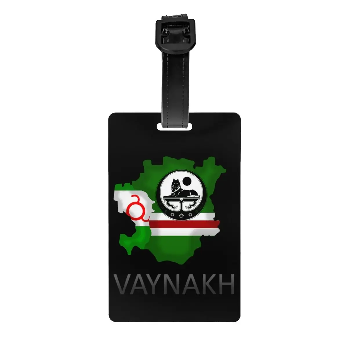 

Vaynakh Chechen Luggage Tags Custom Chechnya Flag Map Baggage Tags Privacy Cover Name ID Card