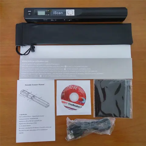 A12E-Portable Scanner 900DPI Handheld A4 Document Scanner LCD Display Supports JPG/PDF Formats Ideal For Books & Images