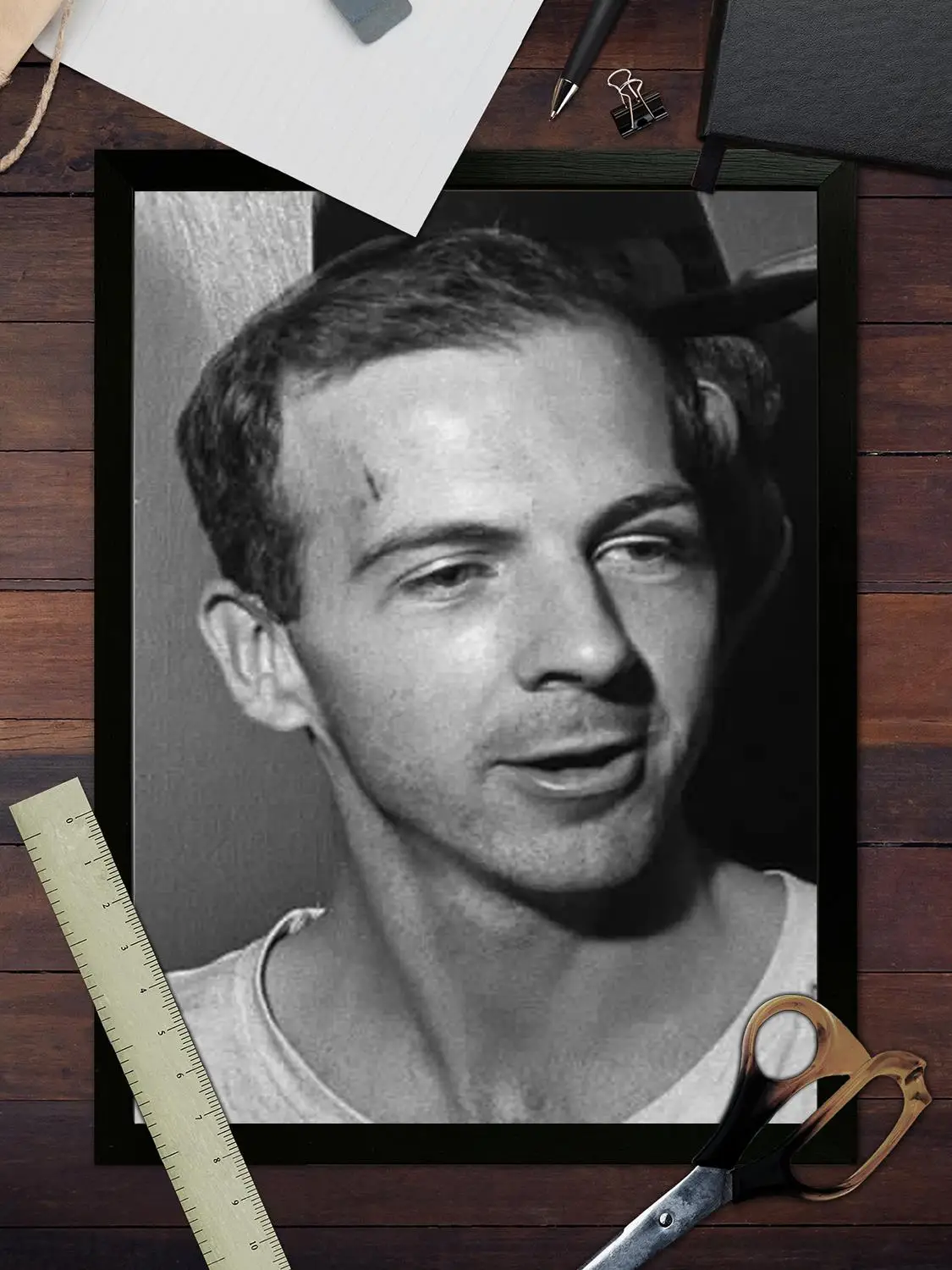 ملصق فني من القماش من Lee Harvey Oswald وفن جداري، طباعة صور، ديكور غرفة نوم عائلية حديثة، لوحة زخرفية