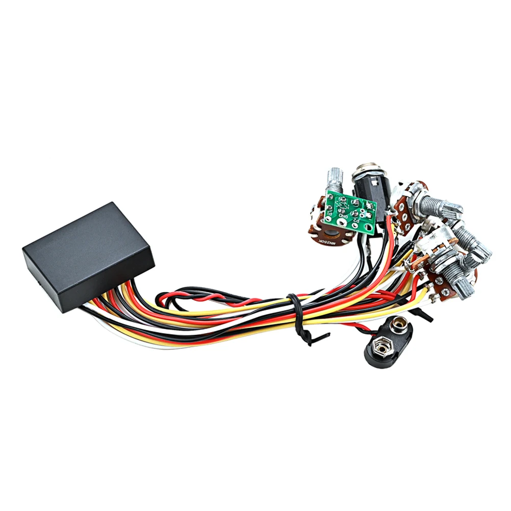 

Simple Bass Amplifier Circuit Guitar Accessories Parts Music Instrument Eq Preamp Durable Plastic Accessory For Electric