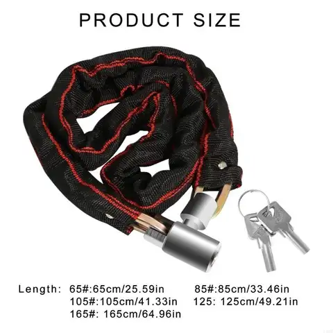 10 best sales बाइक चेन लॉक - №3