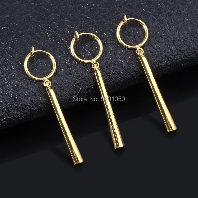 Anime Pirate Hunter Roronoa Zoro Cosplay Accessories Ear Drop Dangle Earrings Set Ear Nail Clip set