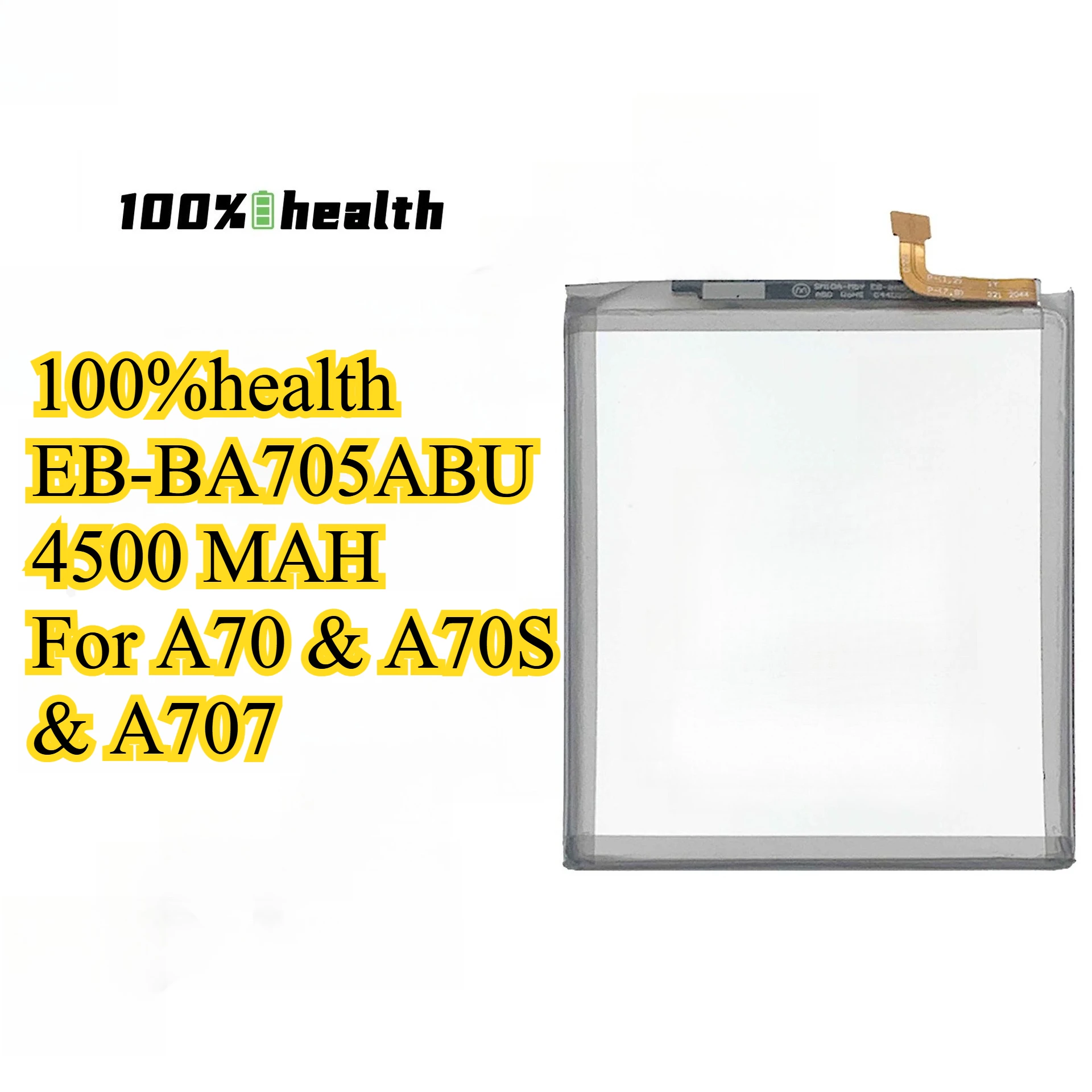 

Аккумулятор емкостью 4500 мАч для Samsung A70 A70s A705, долговечная замена EB-BA705ABU, решение быстрого слива с набором инструментов для ремонта