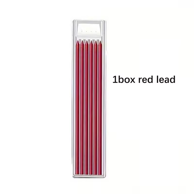2.8mm Solid Woodworking Automatic Pencil Set with 2B Multicolor Lead Core Deep Hole Marking Architectural Design Marking Pen - Image 16
