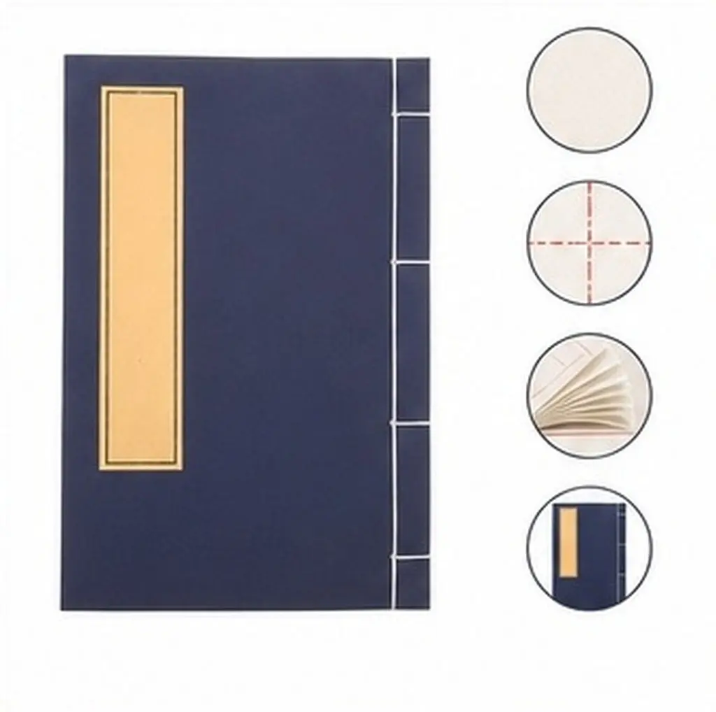 Calligraphy Stationery China Paper Practice Writing Xuan Book Blank Handwriting