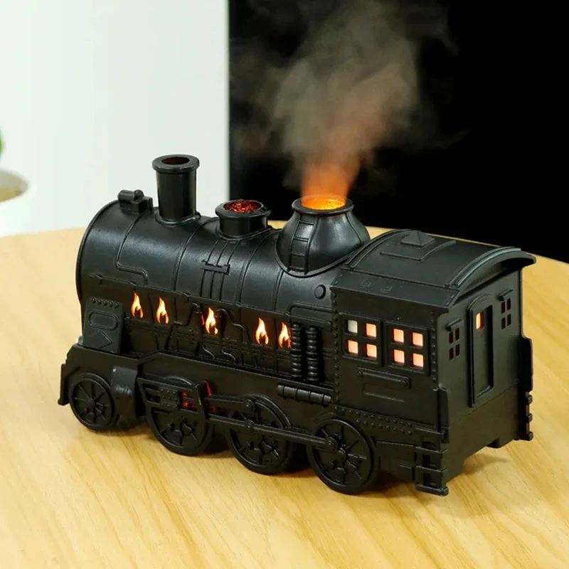 SSJ Wholesale OEM 300ml Humidifier Portable Professional Train Shape Oil Air Car Aroma Diffuser For Home And Office