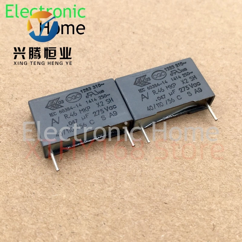 

50 шт./лот KEMET AV MKP R46 0,047 мкФ 47nf 473 275 В 310 В защитная пленка конденсатор расстояние между контактами 15 мм