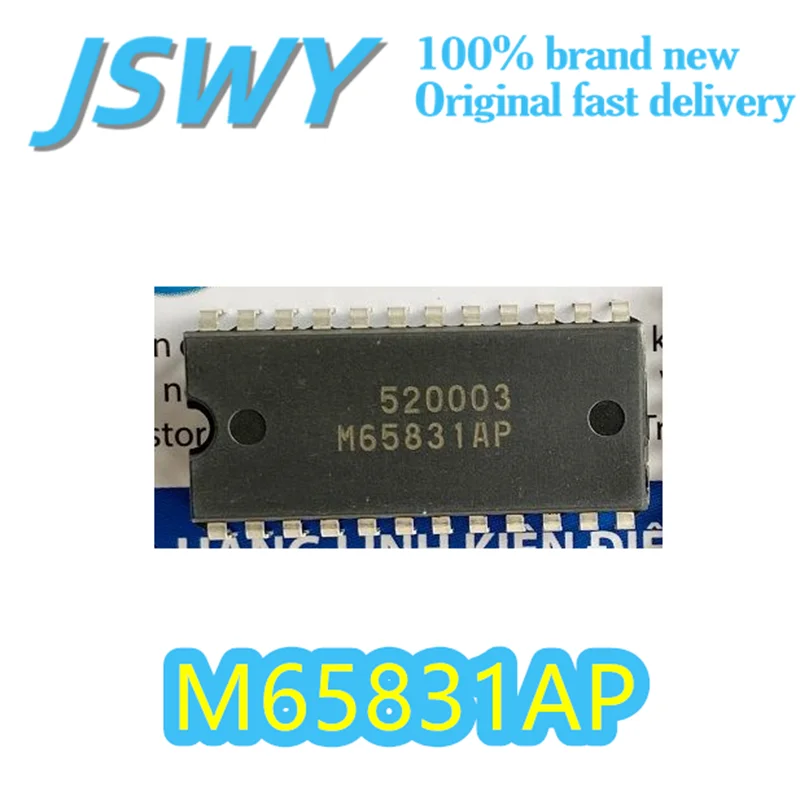 

(5/50 pieces) M65831AP M65831 Original Digital Audio Processor DIP-24 Package 16-bit ADC/DAC Digital Reverb Electronics Spot