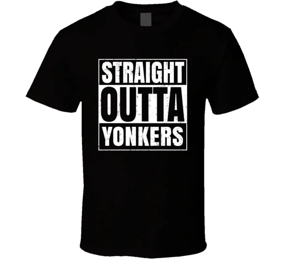 Straight Outta Yonkers United States Compton Parody Grunge City T Shirt