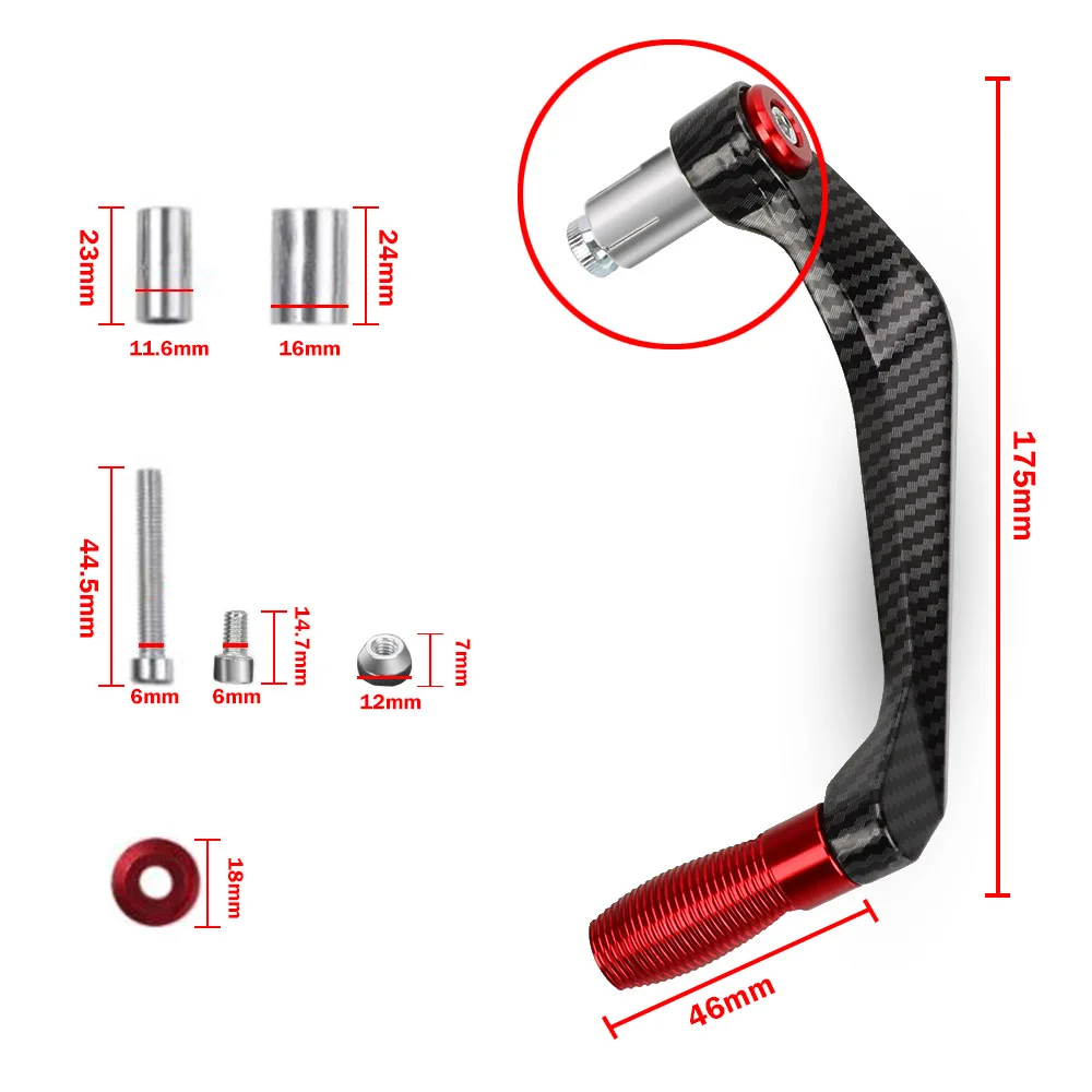 Motorcycle Accessories Handle bar Grips End Brake Clutch Levers Protection Guard For Aprilia RSV4 R RSV4R RS4 2009-2016 RS V4