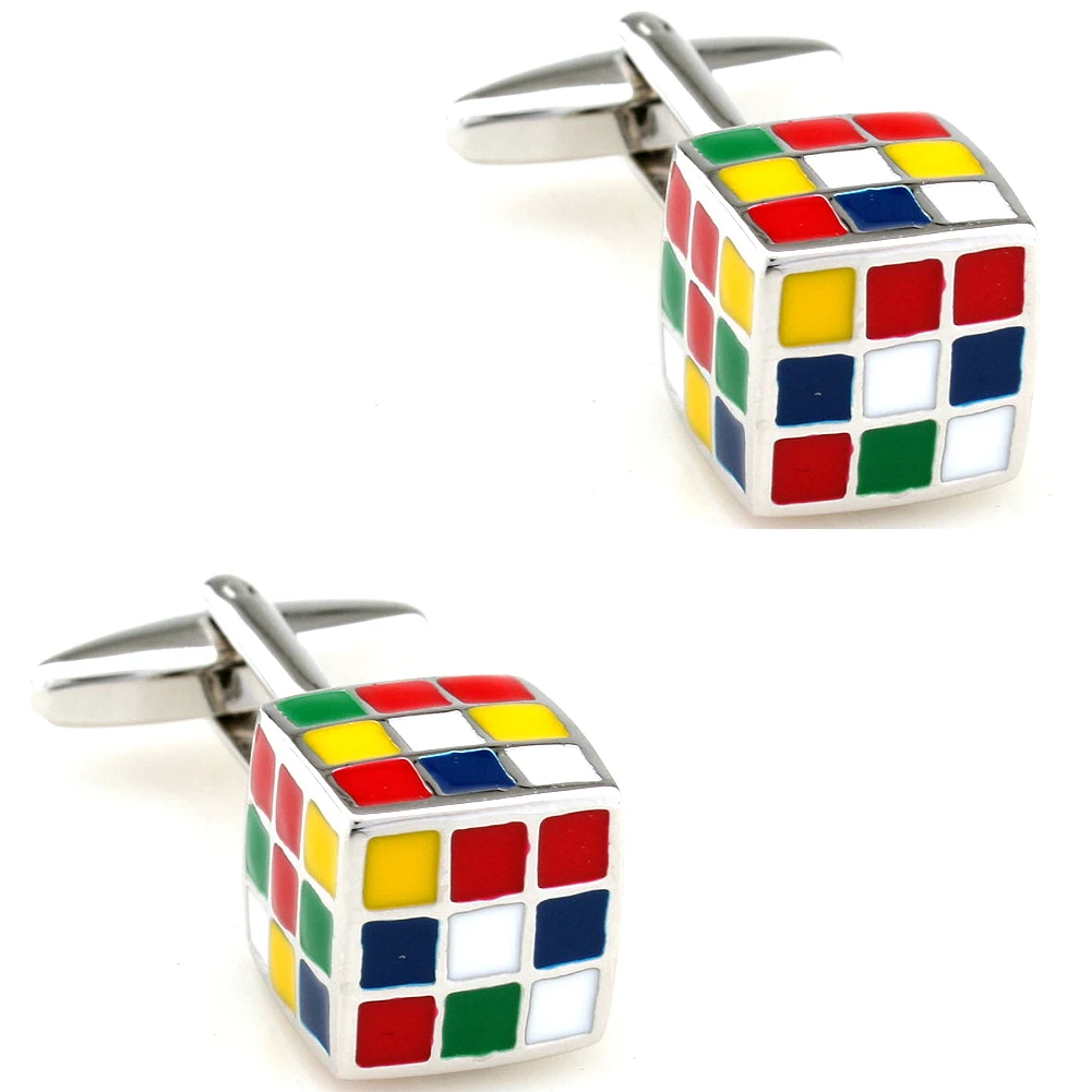 29 Styles Anchor Wheel Cufflinks Men Sand Clock Cuff Links Clover 1 Pair