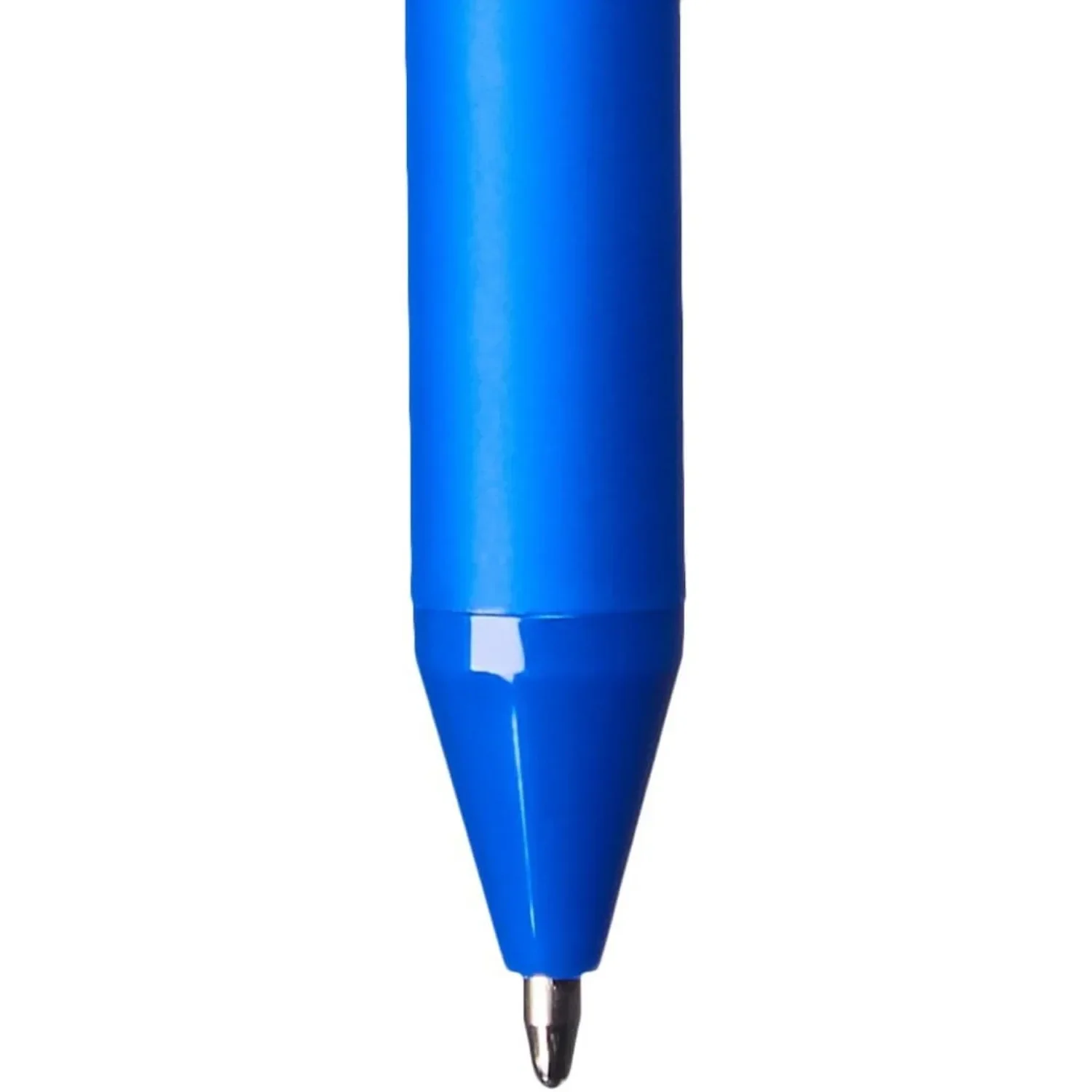 Einziehbare Kugelschreiber, glattes Schreiben, blau, 12er-Pack