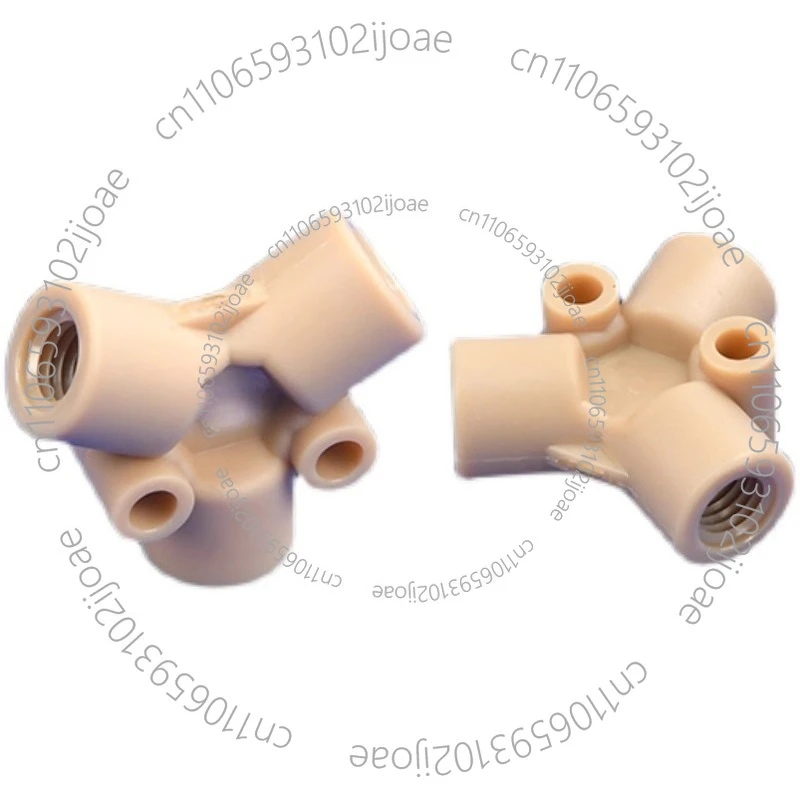 Moisturizing PEEK Internal Thread Joint Y Type Tee 1/4-28 Unf Thread Joint 10-32unf Screw Joint 1PC