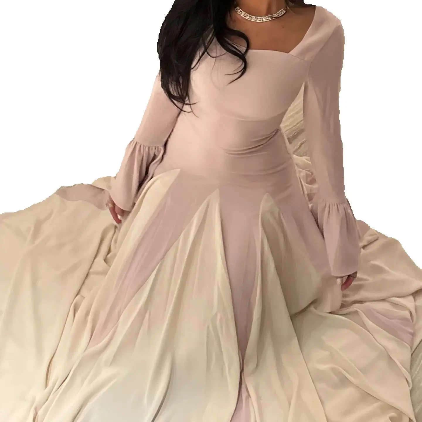 Moderne zwarte kanten avondjurk Klassieke Saoedi-Arabië Prinses galajurk Aangepaste strapless zeemeermin formele trouwjurken - afbeelding 2