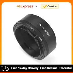FOTGA High Precision Lens Mount Adapter Ring Aluminum Alloy for Canon FD-Mount Lens to Nikon Z6 Z7 Z50 Z-Mount Camera