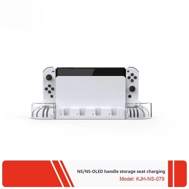 

Switch Oled Host Card Moisture Proof Storage Cooling Fans Ns Joycon Left Right Controllers Charging Base Games Card Storage