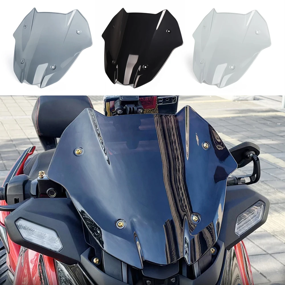 

For YAMAHA X-MAX300 XMAX300 XMAX 300 Tech MAX 2025 Motorcycle Windshield Windscreen Wind Shield Deflectore Fairing Fly Screen