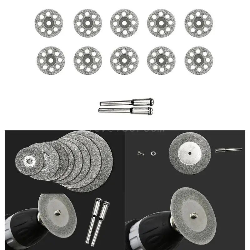 Diamond Saw Blade 20mm 22mm 25mm 30mm for Rotary Tools Mini Diamond Cutting Disc Grinding Tools Wheels Disk Set