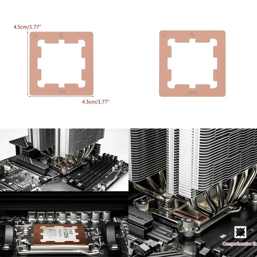 

R53C AM5 CPU Contact Frame AM5 Полный фиксированный не маркировок для 7950X,