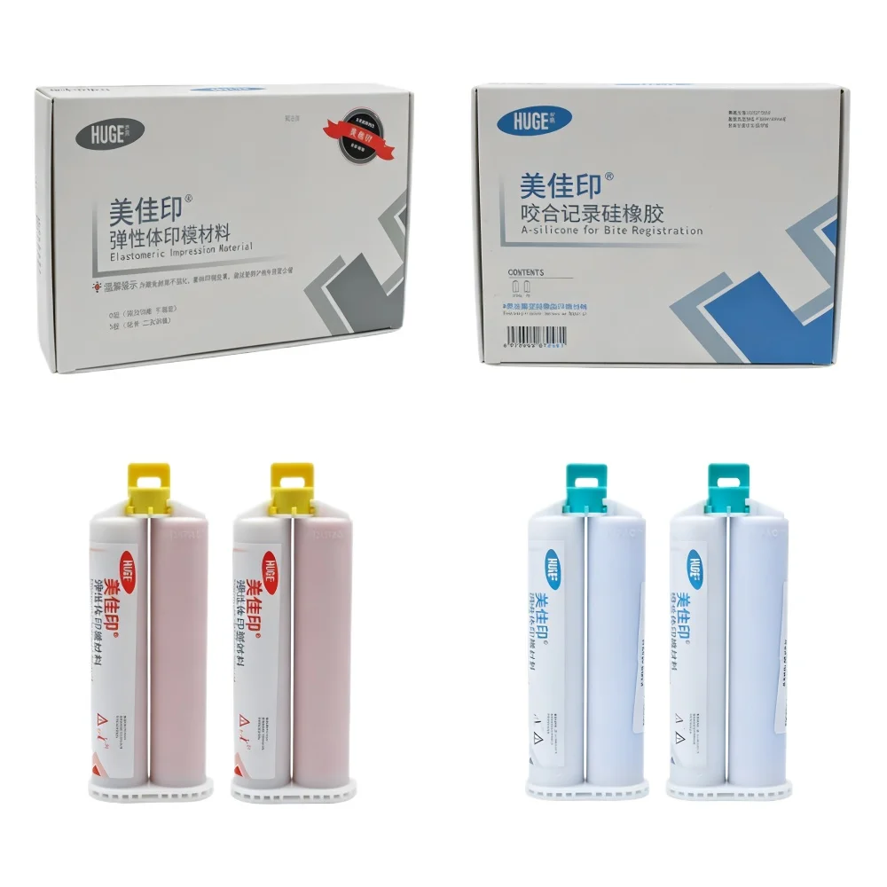 Dental VPS Impression Kit – Light & Heavy Body Putty, Hydrophilic Precision for Crowns, Bridges & Implants