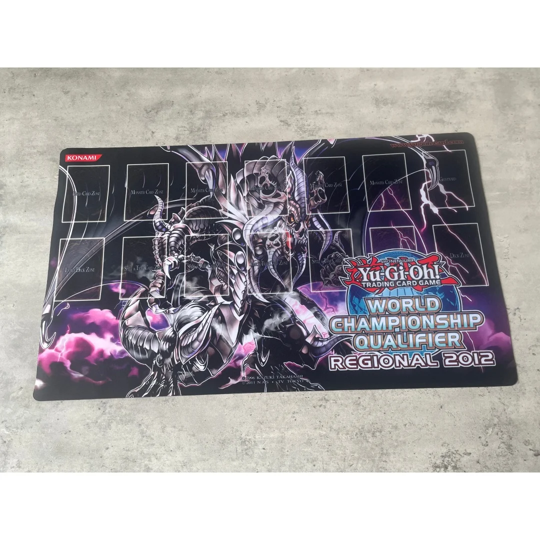 600x350mm Yu-Gi-Oh! Grapha Dragon Lord of Dark World Trading Card Playmat Ygo 1.5mmNoSeamEdge Single Player Board Game Card Mat view 2