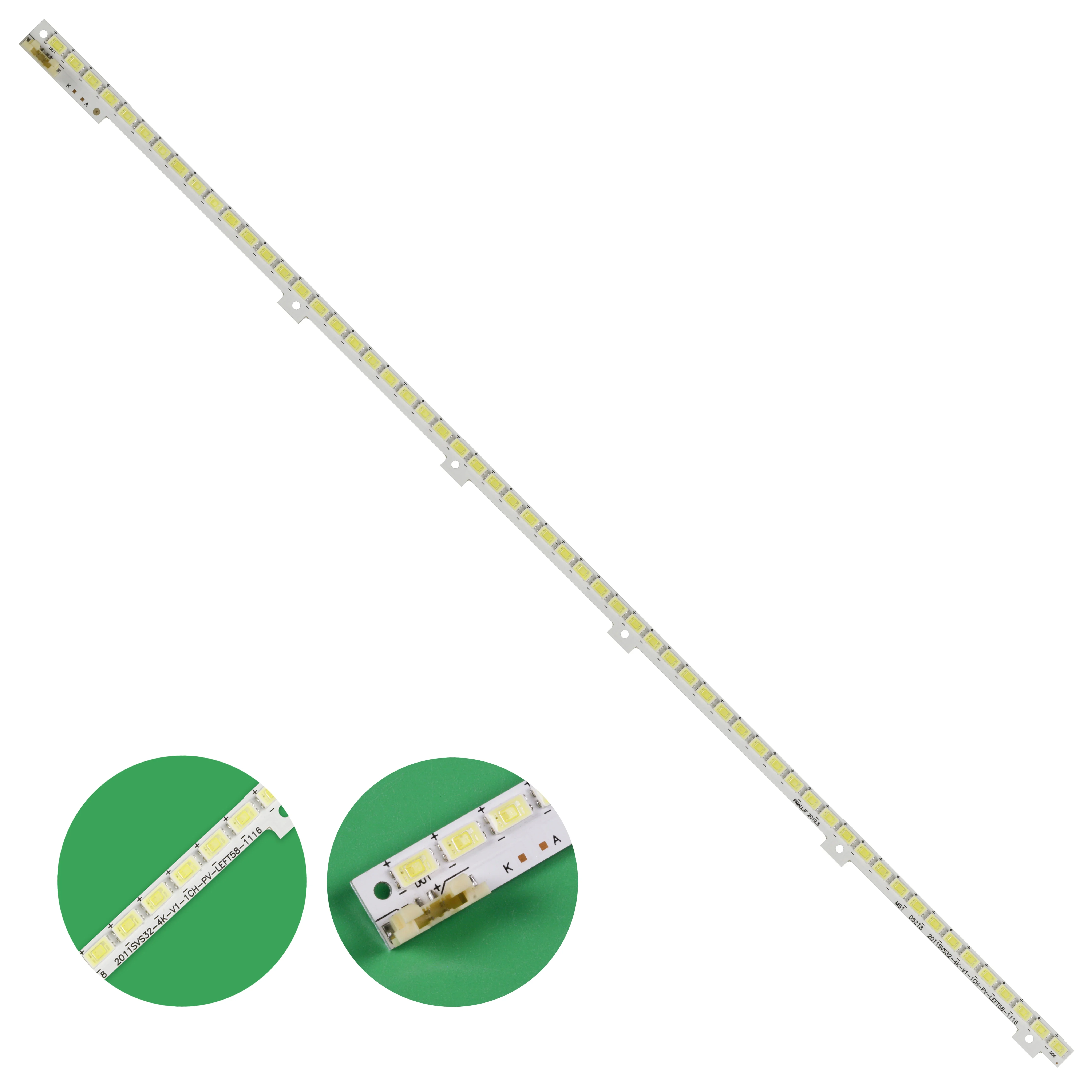 392mm LED Backlight Lamp Strip 58Leds For 32inch TV UA32D4003B BN64-01635A 2011SVS32 4K-V1-1CH-PV-LEFT58-1116 UE32D4000