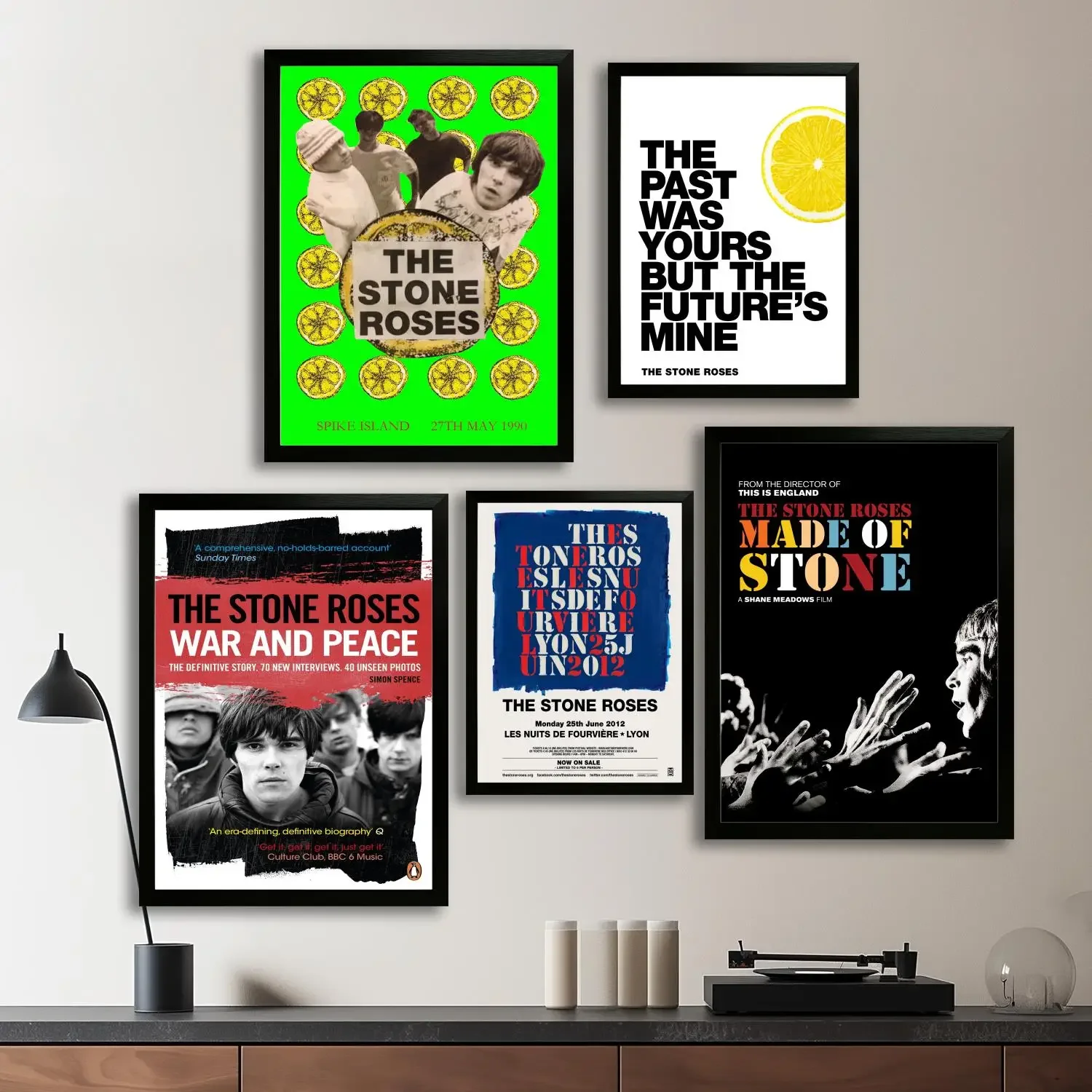 The Stone Roses Canvas Art Poster and Wall Art Picture Print, Modern Family Bedroom Decor Posters,Decorative painting