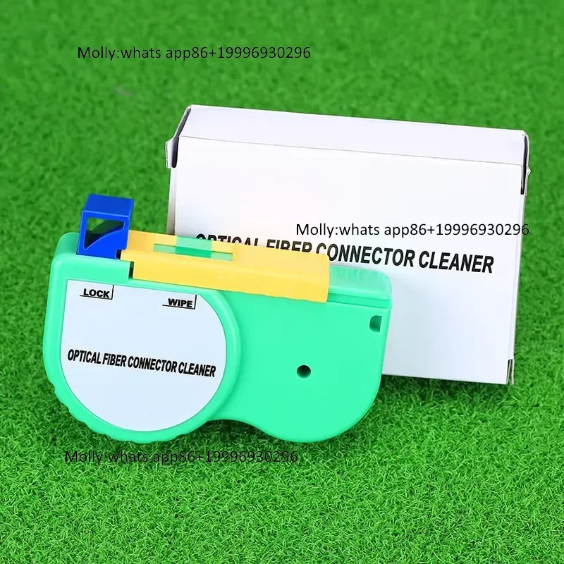 Optical Fiber Connector Cleaning Cassette Reel Cleaner, Non-alcoholic Specialty Fibers 500+ Cleans