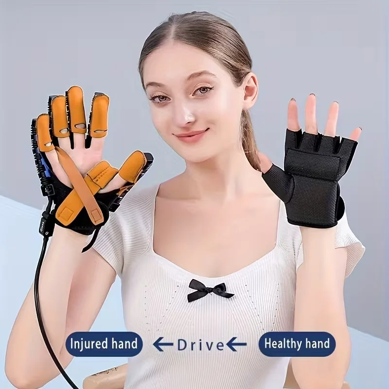 

Hand Training Robot Gloves 3-in-1 Finger Exerciser with Adjustable Resistance Real-Time Smart ProgramsHand for Carpal Tunnel