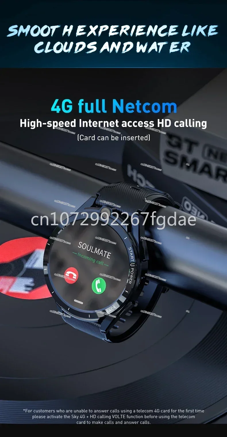 ساعة ذكية جديدة 2022 للرجال نظام تحديد المواقع نانو بطاقة SIM 4G أندرويد 12 900mah 6GB 128GB جلدية رياضية Lemfo Lem16 ساعة ذكية