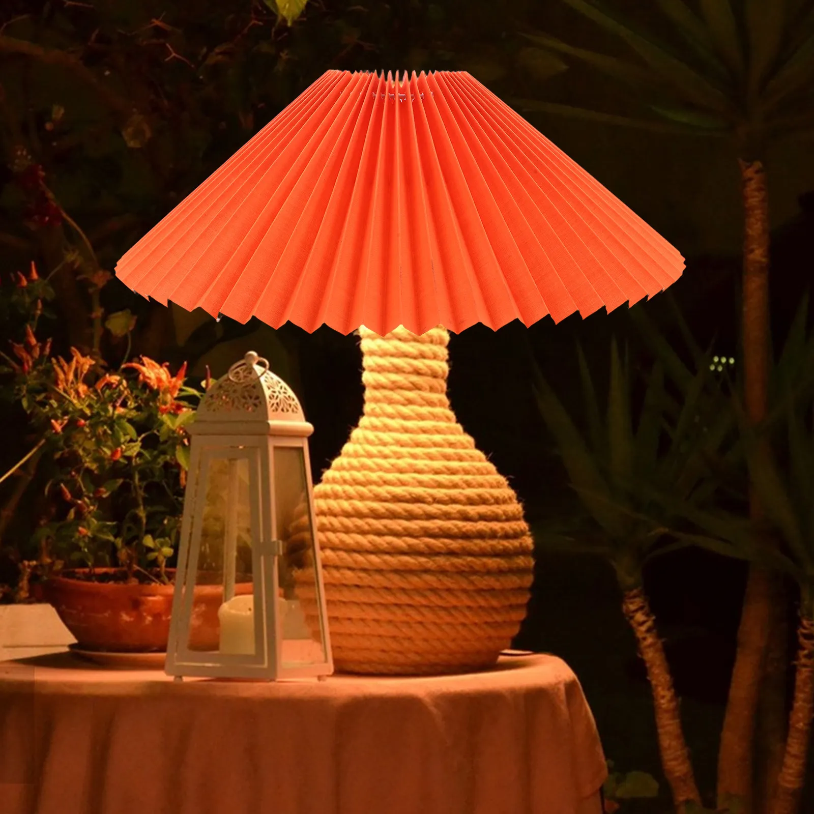 Pleated Fabric Lampshade Bell Shaped 4.7 Tops 12.6 Bottom 7.8 Vertical Replacement Table Lamp Shade Bedside Floor Lamps Reading